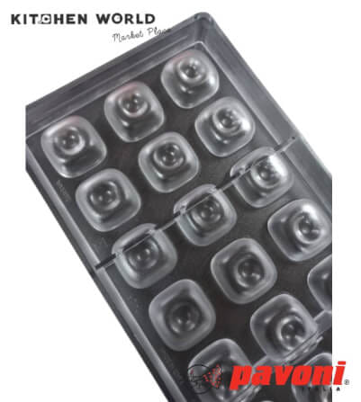พิมพ์อบขนมโพลีคาร์บอเนต PAVONI CT0789-47 จำนวน 21 ช่อง_8